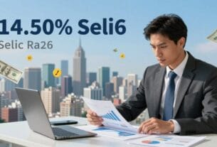 o que é Selic 14,50% consequências para o dinheiro 2026