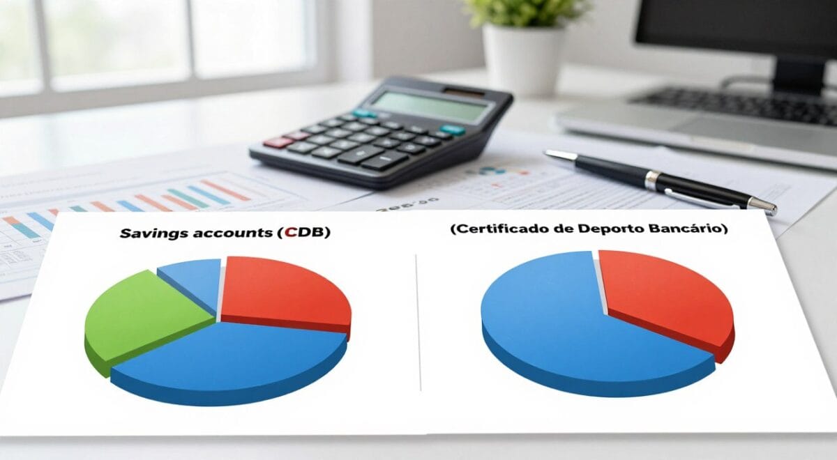 quanto rende poupança vs CDB 2026 tabela