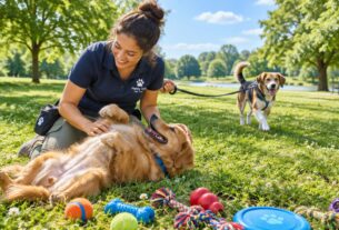 Pet sitter e passeador de cachorros
