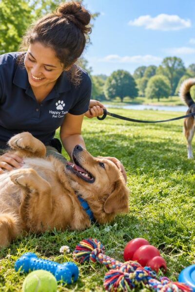 Pet sitter e passeador de cachorros