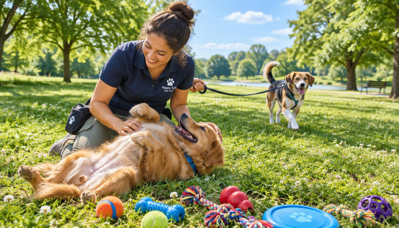 Pet sitter e passeador de cachorros